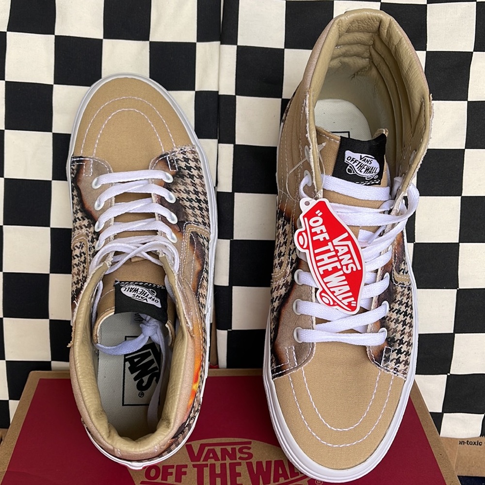 Vans Sk8-Hi Bolt Big Reveal Taos Taupe Men’s sneakers - Picture 13 of 16